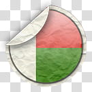 world flags, Madagascar icon transparent background PNG clipart