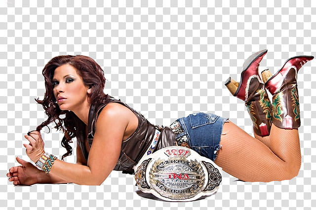 Mickie James Knockouts Champ transparent background PNG clipart