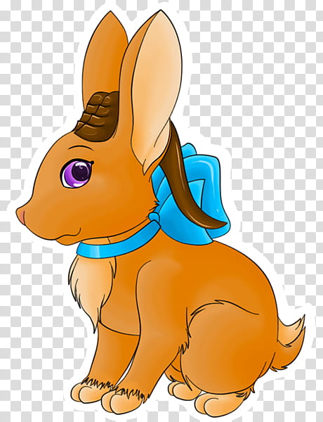 BC: Charlee the acara-bunny transparent background PNG clipart