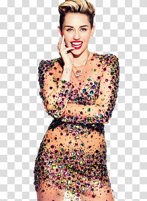 Miley Cyrus 3 transparent background PNG clipart thumbnail