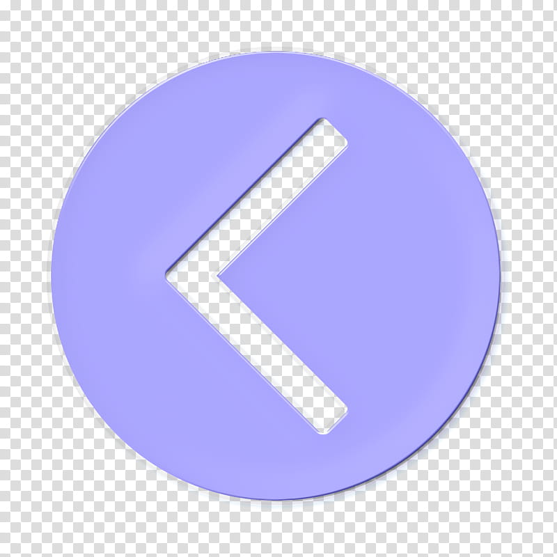 arrow icon back icon botton icon, Left Icon, Violet, Purple, Lavender, Lilac, Logo, Electric Blue transparent background PNG clipart
