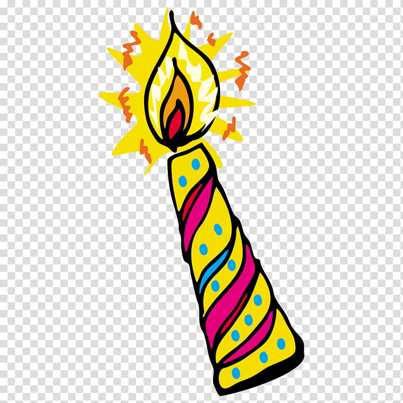 Birthday Party, Candle, Cartoon, Christmas Day, Birthday
, Icon Design, Fire, Yellow transparent background PNG clipart