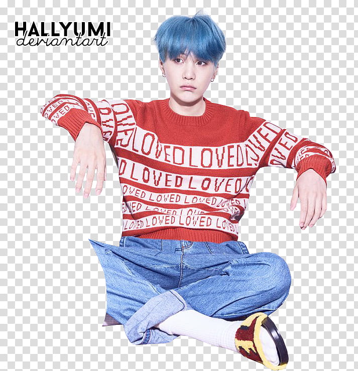 BTS HER V version, Hallyumi transparent background PNG clipart