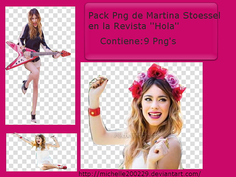 Martina Stoessel en la Revista Hola transparent background PNG clipart