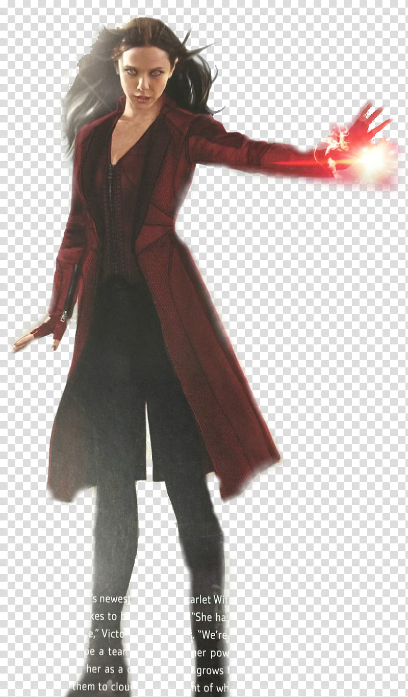 Scarlet Witch transparent background PNG clipart