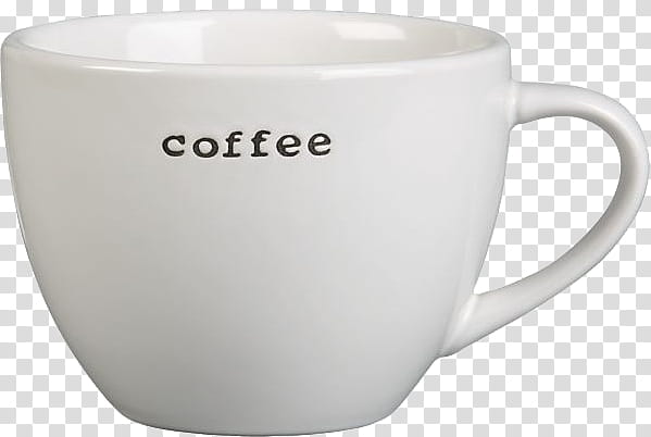 AESTHETIC, white Coffee ceramic mug transparent background PNG clipart