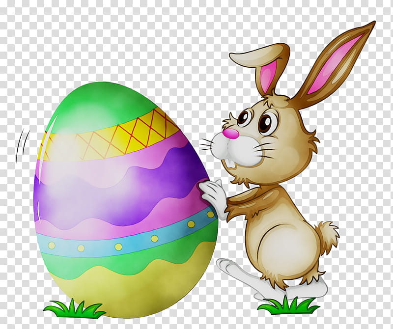 Happy Egg Hunt, Easter Bunny, Easter Egg, Easter
, Happy Easter Banner, Easter Postcard, Rabbit, Cartoon transparent background PNG clipart
