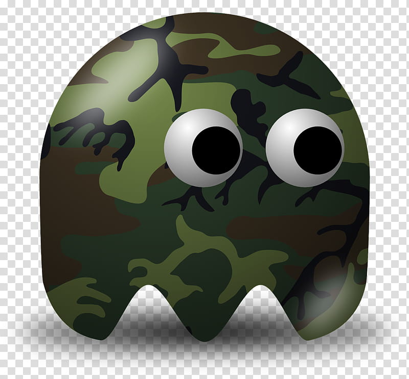 Pacman Ghosts, Pacman 256, Pacman Championship Edition 2, Video Games, Arcade Game, Ms Pacman, Green, Military Camouflage transparent background PNG clipart