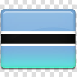 All in One Country Flag Icon, Botswana-Flag- transparent background PNG clipart