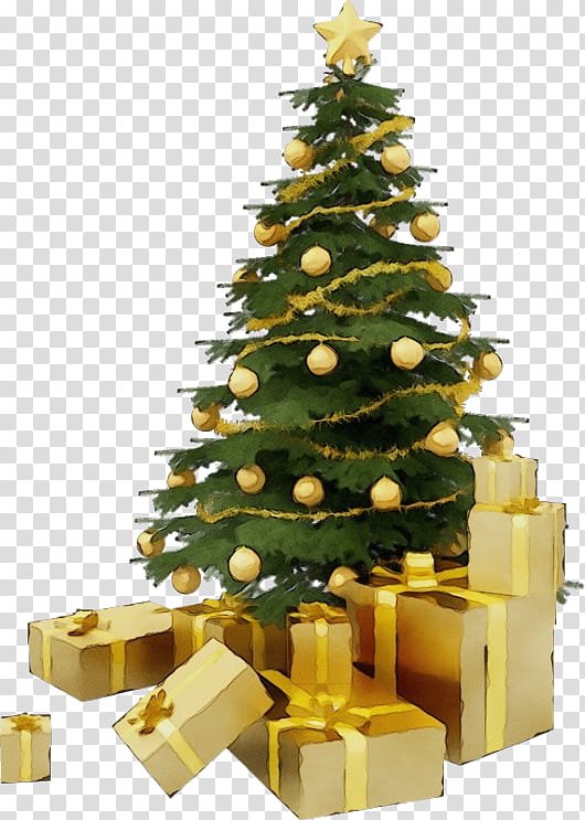 Christmas tree, Watercolor, Paint, Wet Ink, Christmas Decoration, Oregon Pine, Colorado Spruce, Christmas Ornament transparent background PNG clipart Christmas tree, Watercolor, Paint, Wet Ink, Christmas Decoration, Oregon Pine, Colorado Spruce, Christmas Ornament transparent background PNG clipart