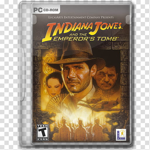 Game Icons , Indiana Jones and the Emperor's Tomb transparent background PNG clipart