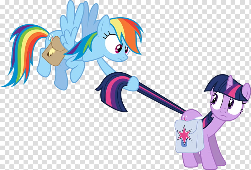 Rainbow Dash and Twilight Sparkle Awkward, My Little Pony transparent background PNG clipart