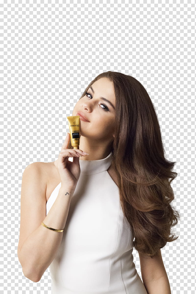 SELENA GOMEZ, SG, Pantene () transparent background PNG clipart