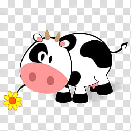 Animales Bubka Cow Icon Transparent Background Png Clipart Hiclipart