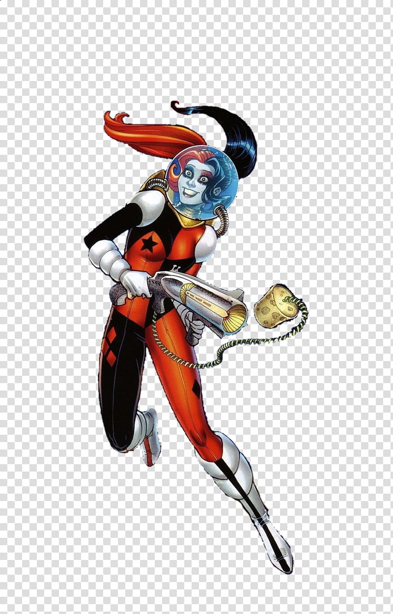 New  harley quinn in space transparent background PNG clipart