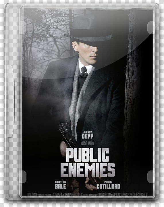 Public Enemies DVD Case Set, public_enemies_v icon transparent background PNG clipart