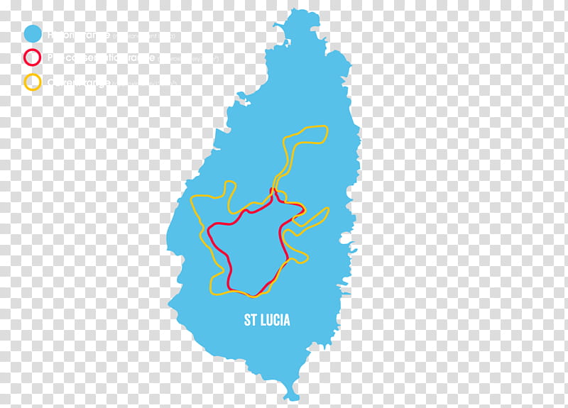 Flag, Saint Lucia, Map, Flag Of Saint Lucia, Area, Line, Water, Water Resources transparent background PNG clipart