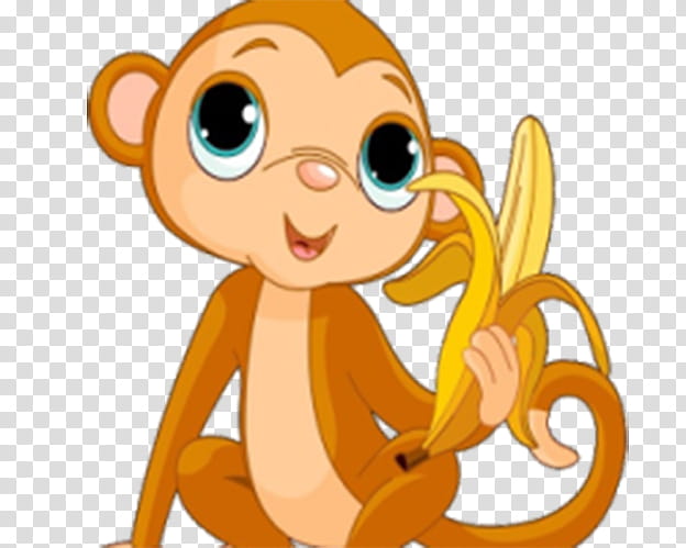 Monkey, Drawing, Cartoon, Monkey Bananas, Animalmade Art, Spider Monkey, Yellow, Animation transparent background PNG clipart