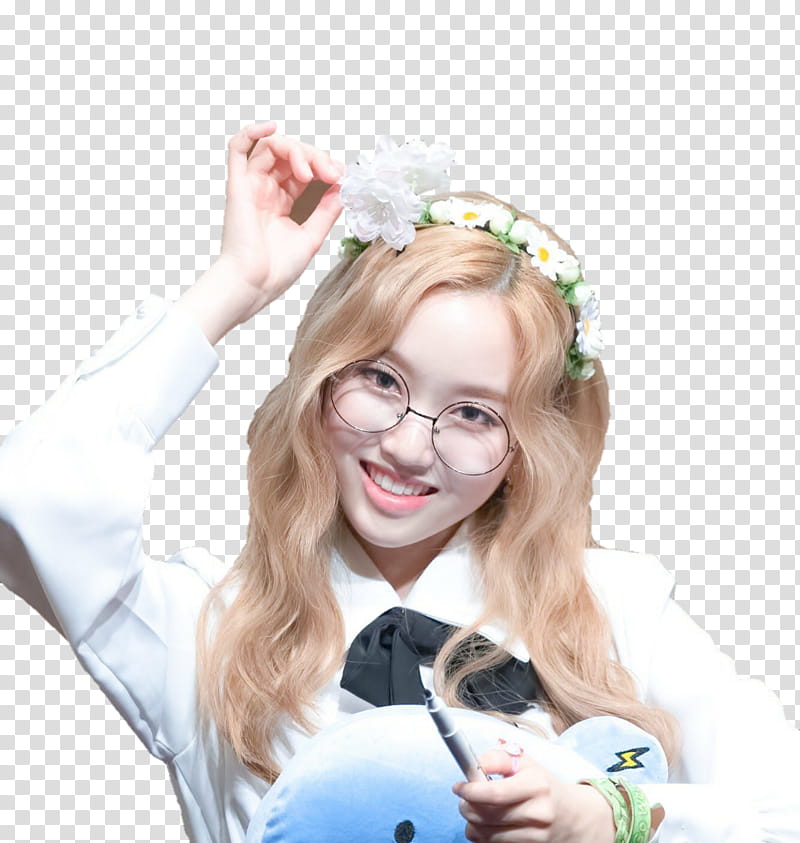 LOONA GOWON, woman wearing white long-sleeved top transparent background PNG clipart