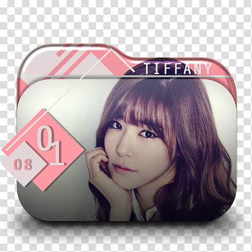 SNSD  Season Greetings Folder Icon , SGTiffany_ transparent background PNG clipart