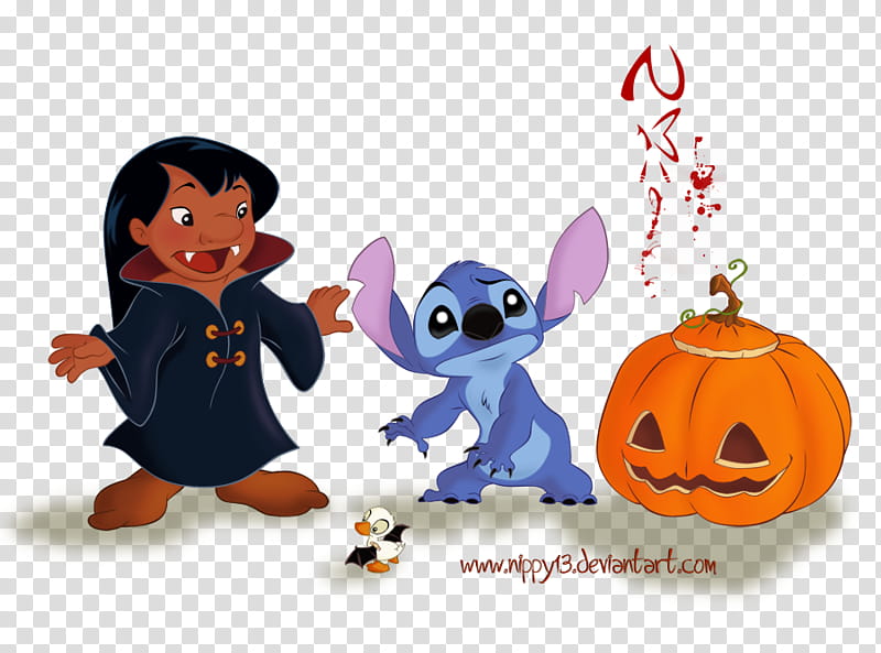 Stitch My First Halloween, Stitch transparent background PNG clipart