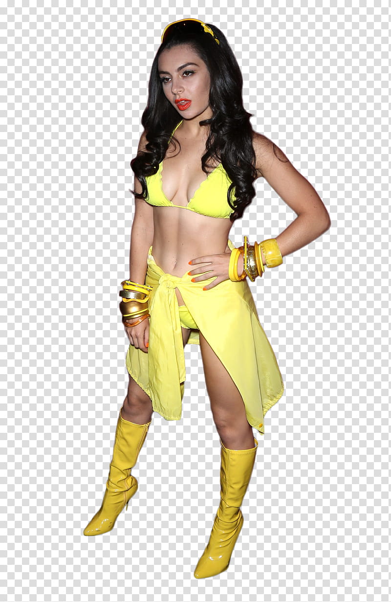 Charli XCX ,  {YP} transparent background PNG clipart