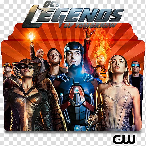 DC Legends of Tomorrow series and season folder , DC's Legends of Tomorrow ( icon transparent background PNG clipart