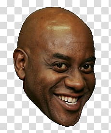 Ainsley Harriot Head transparent background PNG clipart
