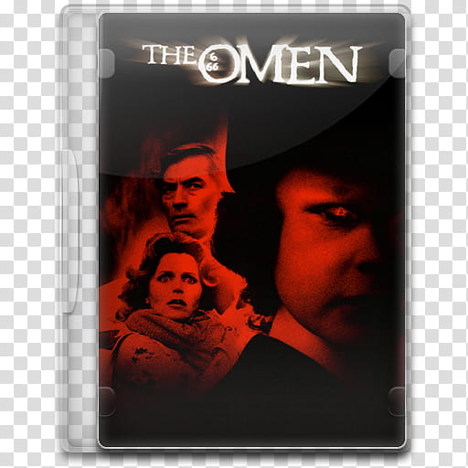 Movie Icon Mega , The Omen, The Omen movie cover transparent background PNG clipart