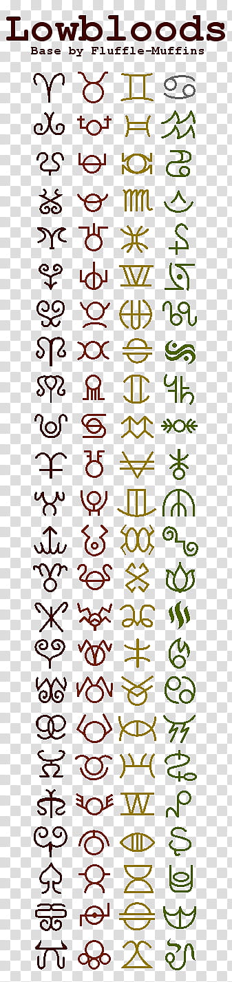 homestuck symbols