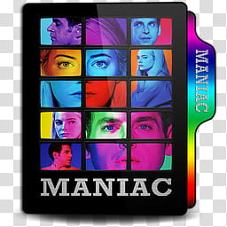Maniac Netfilx Mini Series  Folder icon, Maniac.x transparent background PNG clipart