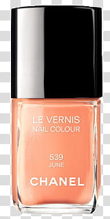 Chanel nailpolish , Chanel  June Le Vernis nail colour bottle transparent background PNG clipart