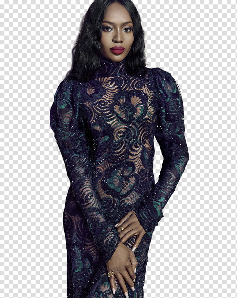 Naomi Campbell transparent background PNG clipart