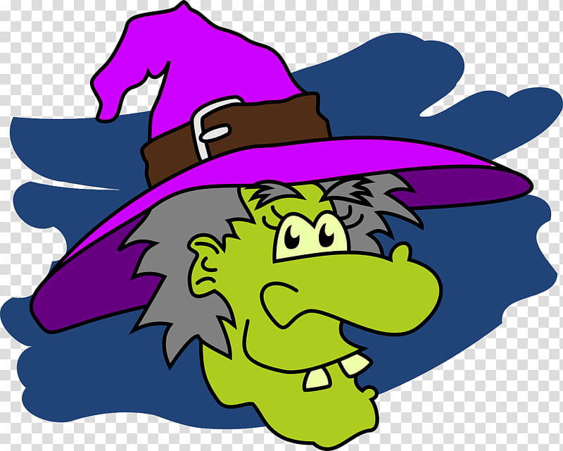 Halloween Cartoon, Witchcraft, Halloween , Drawing, Secrecy, Document, Purple, Headgear transparent background PNG clipart