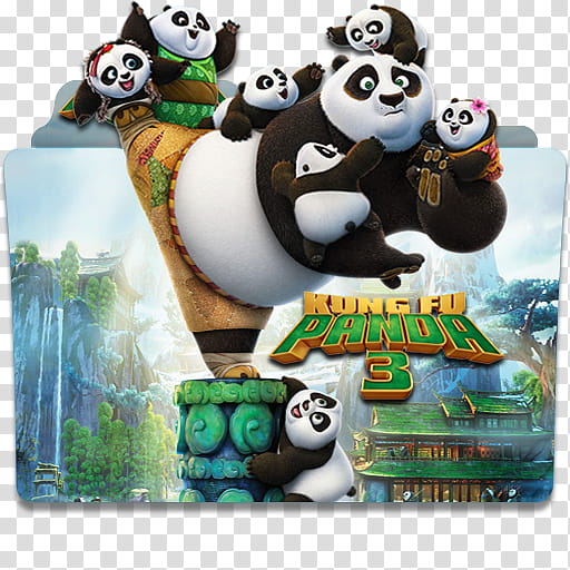 Kung Fu Panda   Folder Icon Pack, Kung Fu Panda  v transparent background PNG clipart