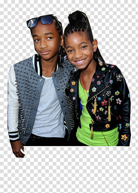 Willow and Jaden Smith transparent background PNG clipart