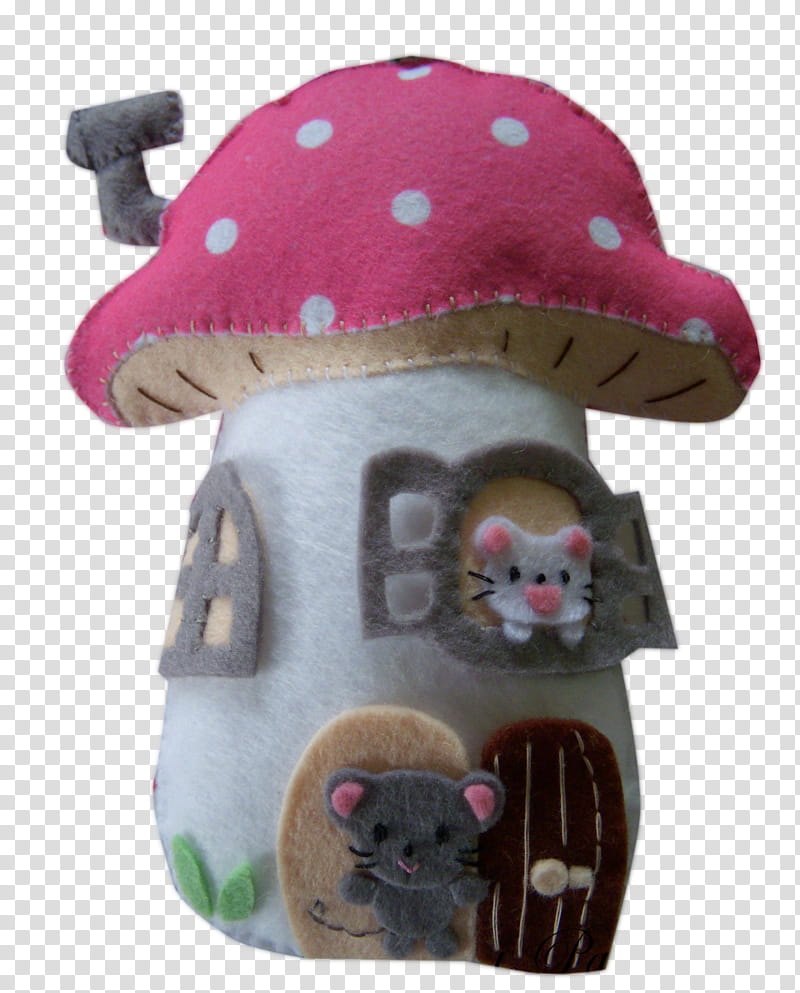 Animals, Casinha, Hat, Pink, Mushroom, Mouse, Hamster, Muroidea transparent background PNG clipart