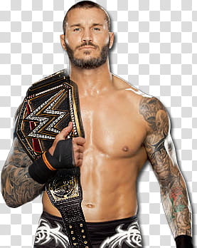 RANDY ORTON WWE CHAMPION   transparent background PNG clipart
