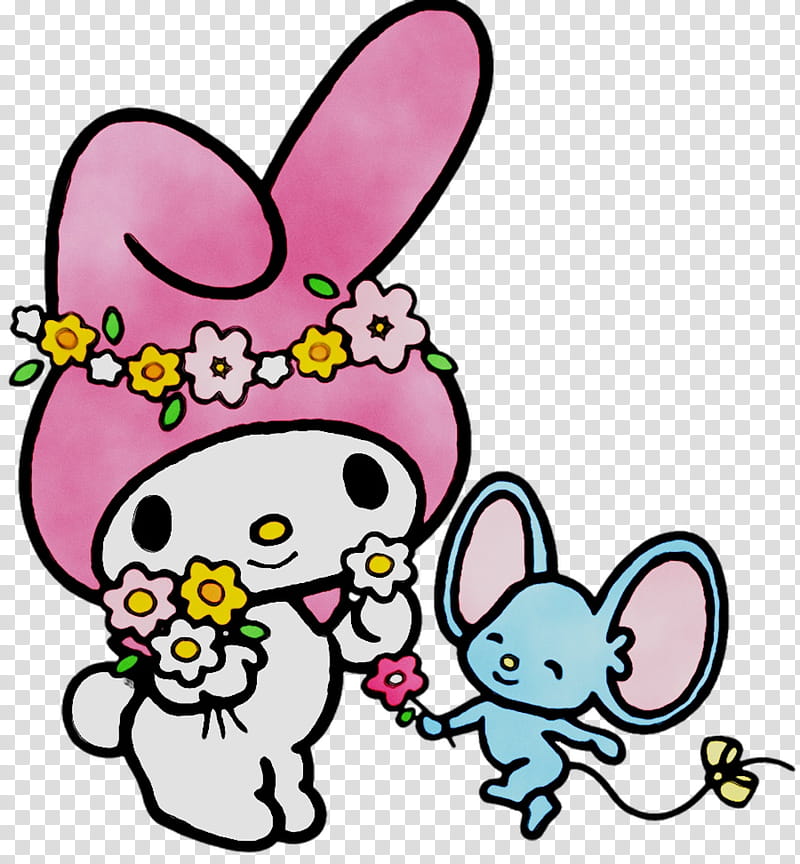 Little Twin Stars, Rabbit, My Melody, Hello Kitty, Sanrio, Purin, Cartoon, Cinnamoroll transparent background PNG clipart