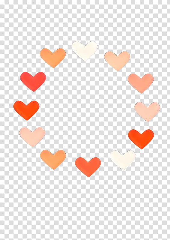 Valentines Day Heart, Love, Romance, Circle, Drawing, Girlfriend, Orange, Material Property transparent background PNG clipart