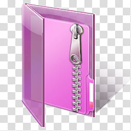 Vista Style RTM Pink Icon, zipped folder rtm transparent background PNG clipart