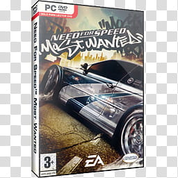 NFS Most Wanted DVD Case Icon, NFS MOST WANTED x transparent background PNG clipart