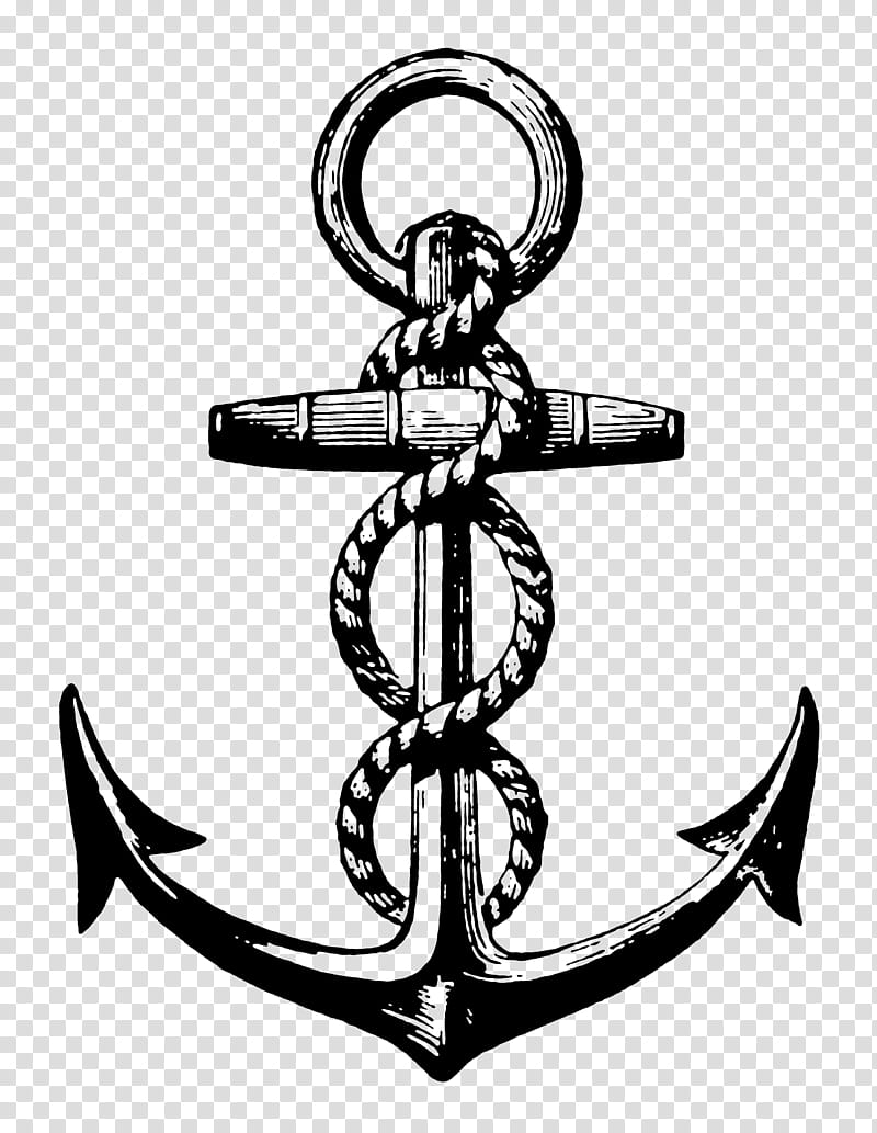 Anchor symbol emblem crest cross, Logo transparent background PNG ...