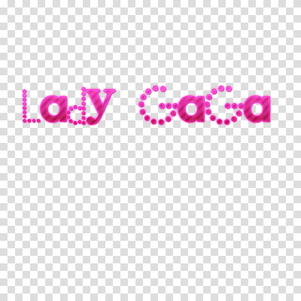 Lady Gaga Pink Tittle transparent background PNG clipart