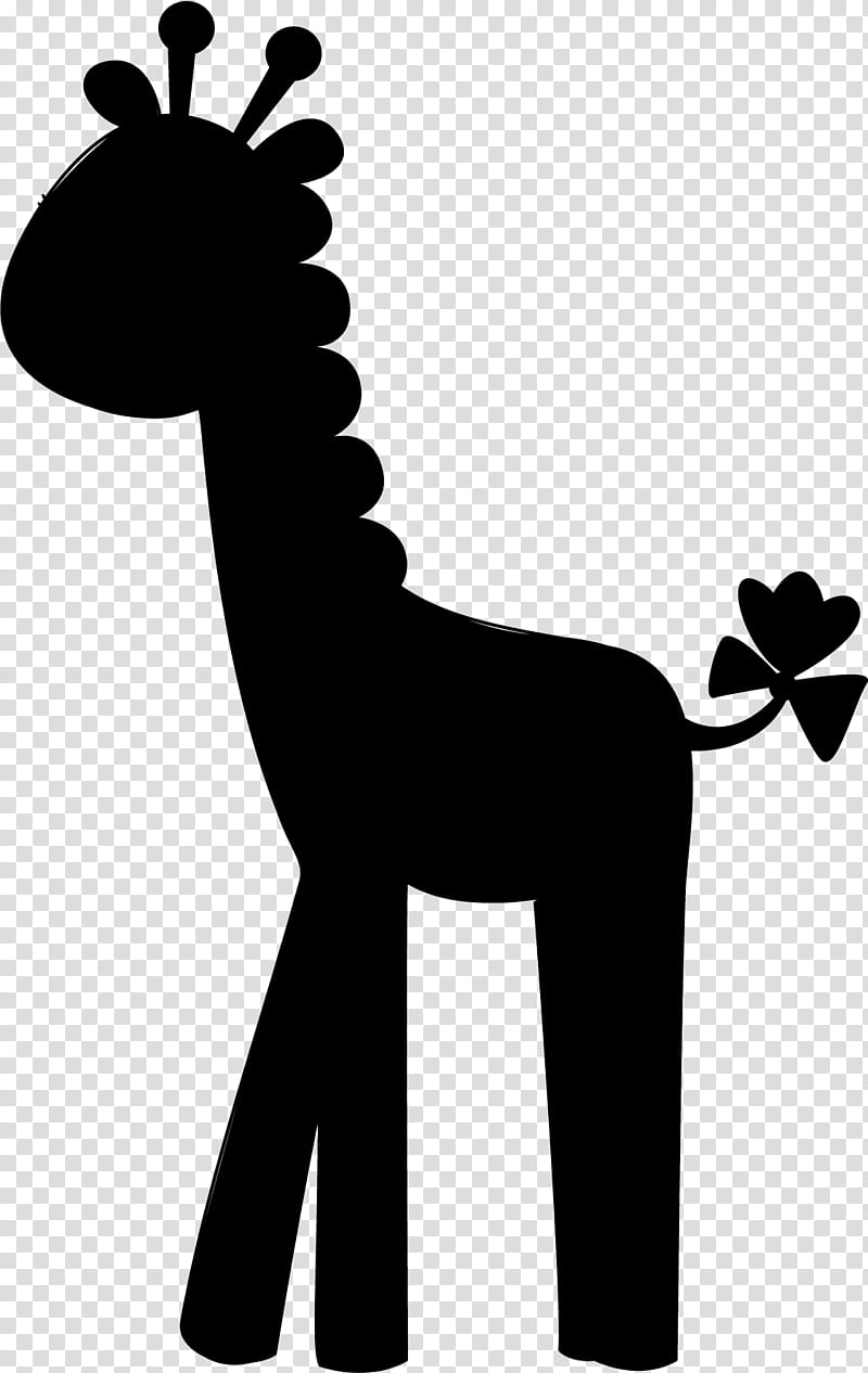 Horse, Giraffe, Deer, Black White M, Neck, Silhouette, Yonni Meyer, Blackandwhite transparent background PNG clipart