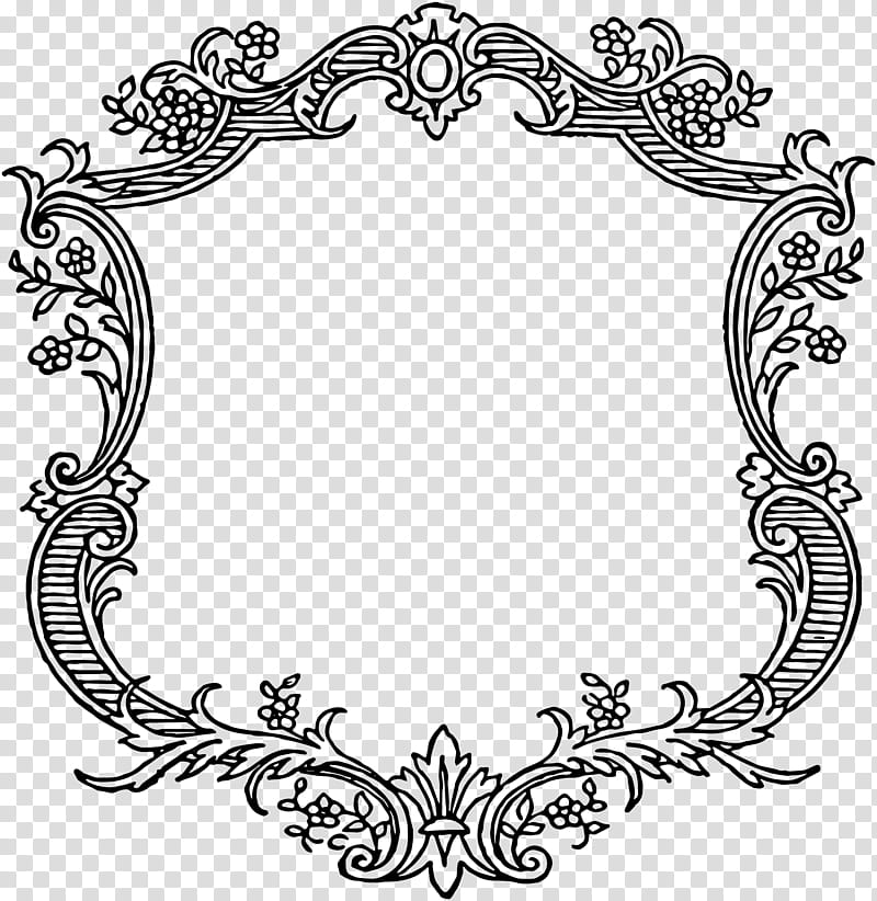 Decorative Borders, BORDERS AND FRAMES, Borders , Calligraphic Frames And Borders, Graphic Borders, Decoupage, Ornament, Line Art transparent background PNG clipart