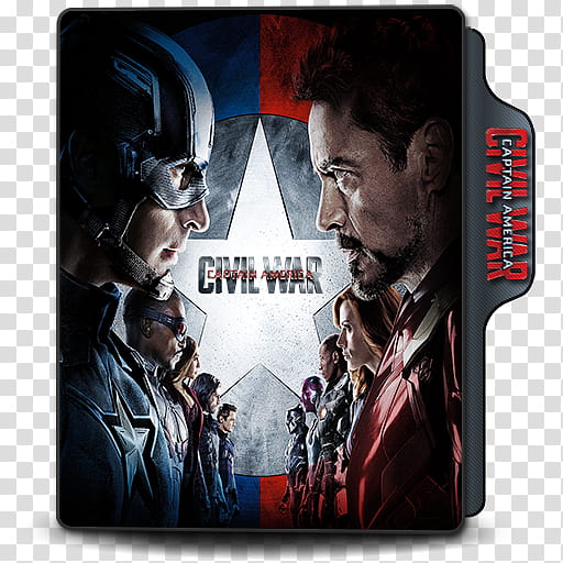 Folder Icon Captain America Civil War  , Folder transparent background PNG clipart