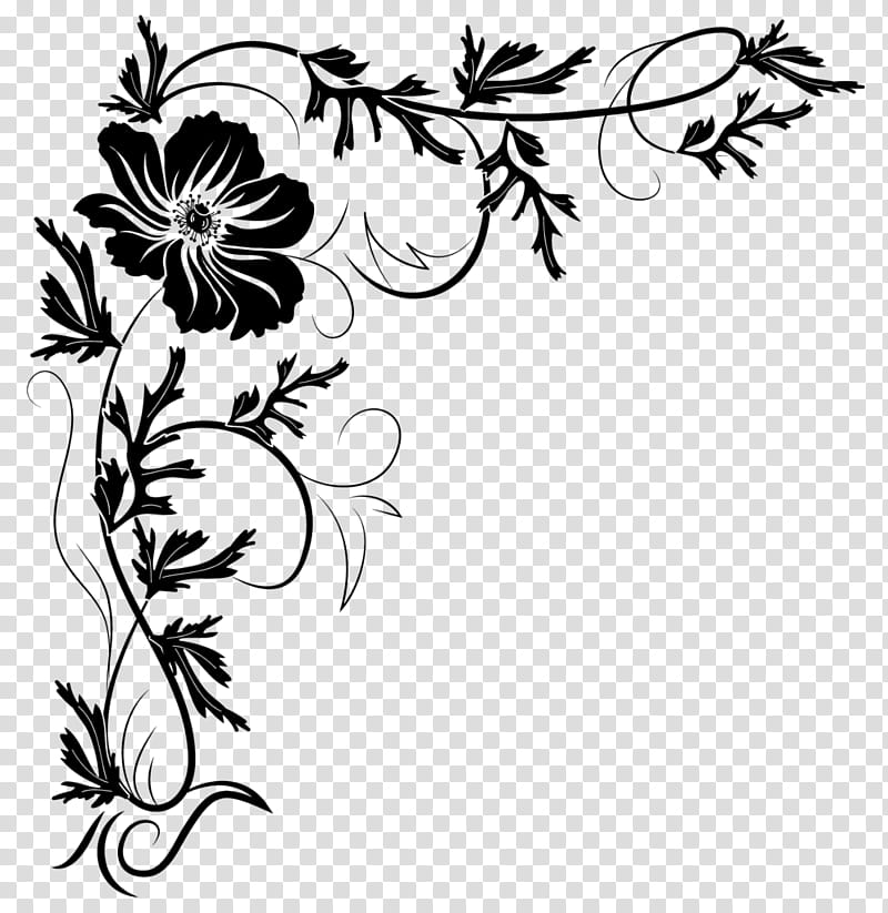 Flower Art PNG Images With Transparent Background