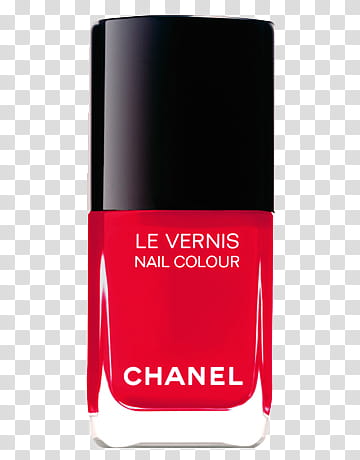 Nail Polish, red Chanel le vernis nail colour illustration transparent background PNG clipart