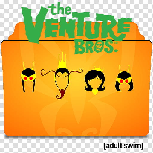 The Venture series and season folder icons, The Venture Bros. ( transparent background PNG clipart